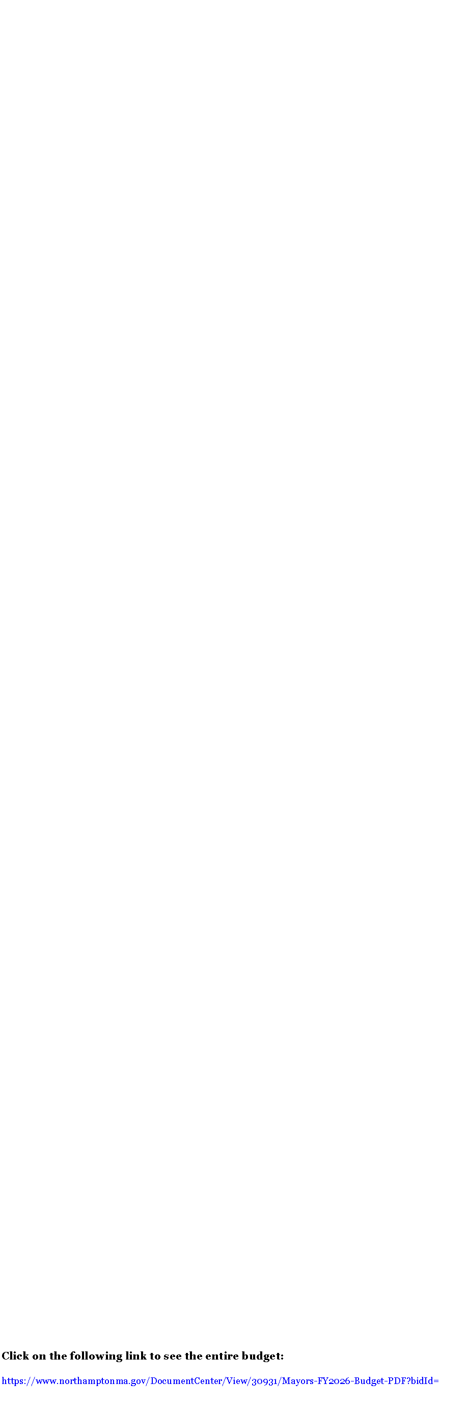 Text Box: Click on the following link to see the entire budget:https://www.northamptonma.gov/DocumentCenter/View/30931/Mayors-FY2026-Budget-PDF?bidId=